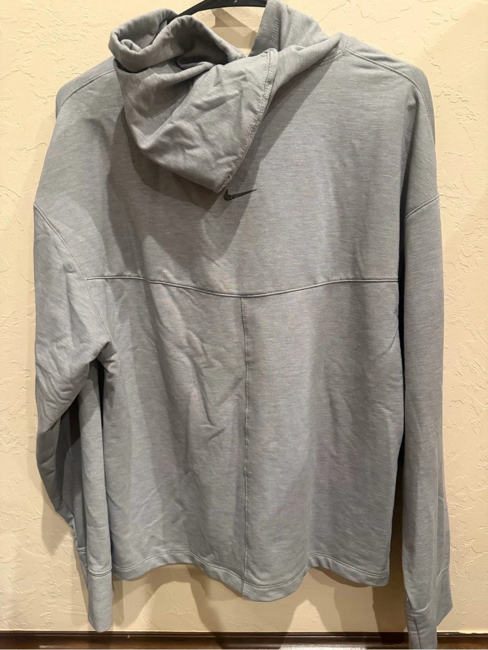 Nike Yoga Hoodie Gray Womens Size Small Dri Fit